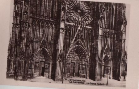 Frankreich - Strasbourg - Cathedrale, Le Grand Portal - ca. 1940 Frankreich - Strasbourg - Cathedrale, Le Grand Portal - ca. 1940