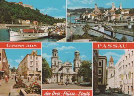 Passau - mit 5 Bildern - ca. 1985 Passau - mit 5 Bildern - ca. 1985