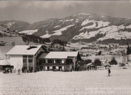 Österreich - Kirchberg - Pension Obwiesen - ca. 1965 Österreich - Kirchberg - Pension Obwiesen - ca. 1965