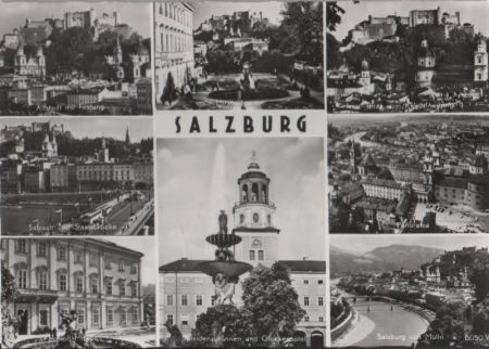 Österreich - Salzburg - u.a. Mirabellgarten - 1963 Österreich - Salzburg - u.a. Mirabellgarten - 1963