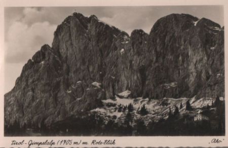 Österreich - Rote Flüh - mit Gimpelalp - ca. 1955 Österreich - Rote Flüh - mit Gimpelalp - ca. 1955