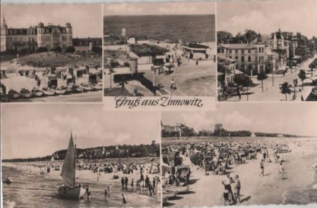 Zinnowitz - 5 Teilbilder - 1960 Zinnowitz - 5 Teilbilder - 1960