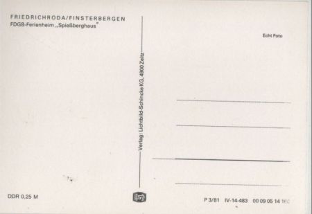 Friedrichroda - Spießberghaus Friedrichroda - Spießberghaus