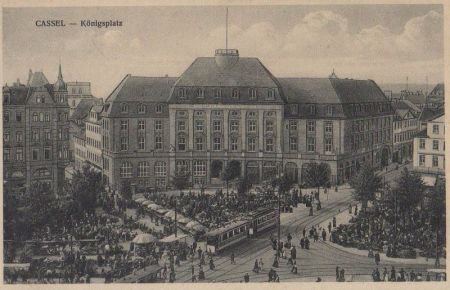 Cassel - Kassel - Königsplatz - 1925 Cassel - Kassel - Königsplatz - 1925