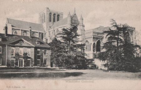 Großbritannien - Winchester - Cathedral - ca. 1935 Großbritannien - Winchester - Cathedral - ca. 1935