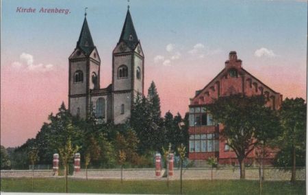 Koblenz-Arenberg - Kirche - ca. 1920 Koblenz-Arenberg - Kirche - ca. 1920