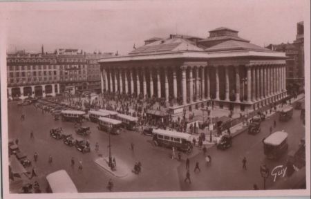 Frankreich - Paris - La Bourse - ca. 1950 Frankreich - Paris - La Bourse - ca. 1950