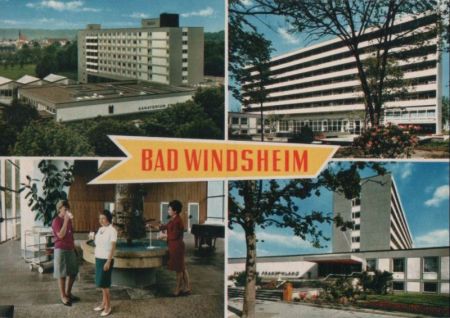 Bad Windsheim - 4 Teilbilder - 1976 Bad Windsheim - 4 Teilbilder - 1976