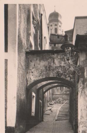 Passau - Berggasse - ca. 1955 Passau - Berggasse - ca. 1955