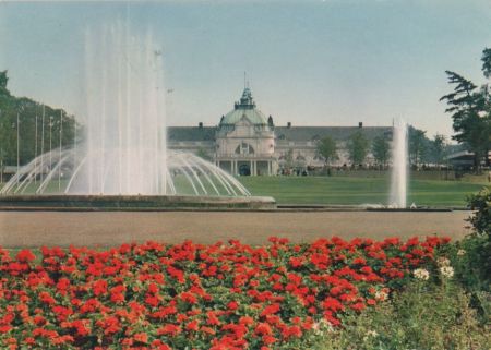 Bad Oeynhausen - Leuchtfontäne - ca. 1975 Bad Oeynhausen - Leuchtfontäne - ca. 1975