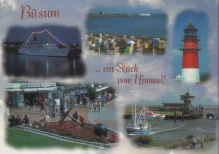 Büsum - mit 5 Bildern - ca. 1995 Büsum - mit 5 Bildern - ca. 1995