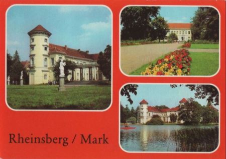 Rheinsberg - mit 3 Bildern - 1984 Rheinsberg - mit 3 Bildern - 1984