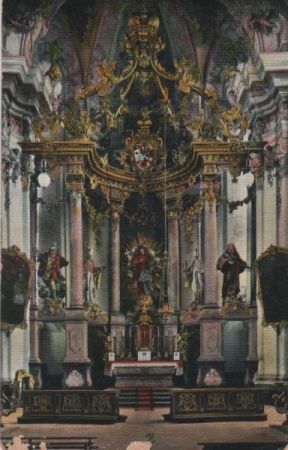 Trier - Paulinuskirche, Hochaltar - 1919 Trier - Paulinuskirche, Hochaltar - 1919