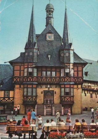 Wernigerode - Rathaus - 1979 Wernigerode - Rathaus - 1979