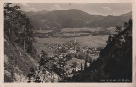 Reit im Winkl - mit Blindau - 1950 Reit im Winkl - mit Blindau - 1950