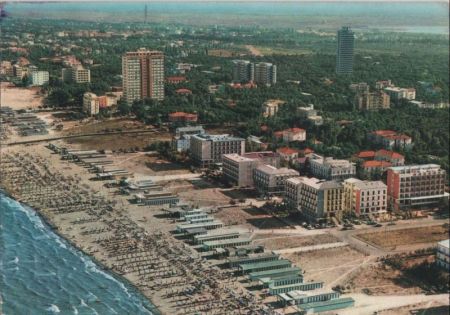 Italien - Cervia - Milana Marittima - Panorama - 1965 Italien - Cervia - Milana Marittima - Panorama - 1965