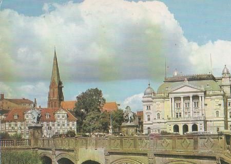 Schwerin - Staatstheater - ca. 1975 Schwerin - Staatstheater - ca. 1975