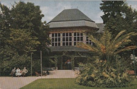 Bad Reichenhall - Kurgarten mit Gradierhaus - 1925 Bad Reichenhall - Kurgarten mit Gradierhaus - 1925