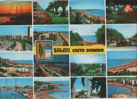 Spanien - Salou - 16 Teilbilder - ca. 1985 Spanien - Salou - 16 Teilbilder - ca. 1985