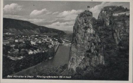 Bad Münster am Stein - Rheingrafenstein - ca. 1955 Bad Münster am Stein - Rheingrafenstein - ca. 1955