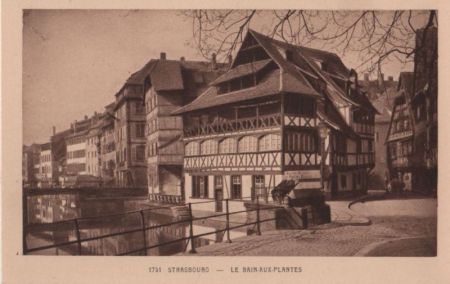 Frankreich - Strasbourg - Le Bain-aux-Plantes - ca. 1935 Frankreich - Strasbourg - Le Bain-aux-Plantes - ca. 1935
