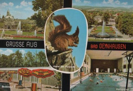 Bad Oeynhausen - u.a. Kurhaus - 1965 Bad Oeynhausen - u.a. Kurhaus - 1965