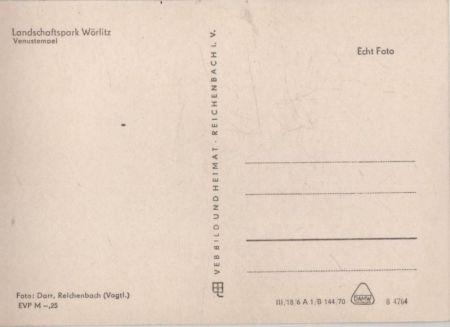 Wörlitz - Venustempel Wörlitz - Venustempel