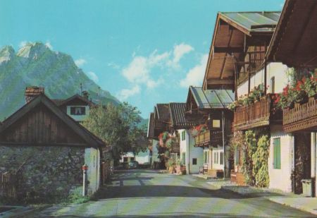 Garmisch-Partenkirchen - Frühlingstraße - ca. 1985 Garmisch-Partenkirchen - Frühlingstraße - ca. 1985