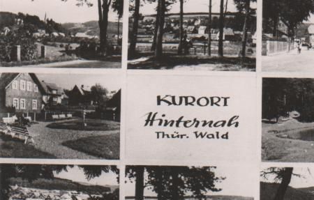 Hinternah, Thüringer Wald - 1962 Hinternah, Thüringer Wald - 1962