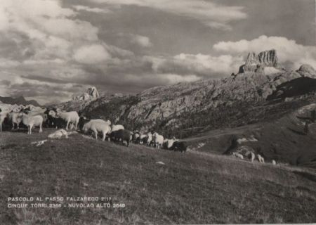 Italien - Passo di Falzarego - 1958 Italien - Passo di Falzarego - 1958