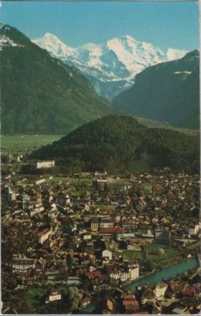 Interlaken - Schweiz - Mönch und Jungfrau Interlaken - Schweiz - Mönch und Jungfrau