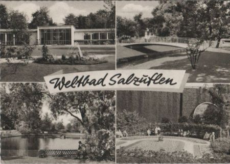Bad Salzuflen - 4 Teilbilder - 1964 Bad Salzuflen - 4 Teilbilder - 1964