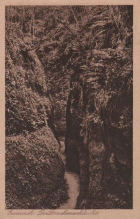 Eisenach - Die Drachenschlucht - ca. 1935 Eisenach - Die Drachenschlucht - ca. 1935