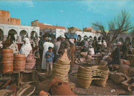 Marokko - Sonstiges - typischer Markt - ca. 1980 Marokko - Sonstiges - typischer Markt - ca. 1980