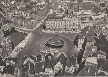 Tschechien - Prag - Praha - Altstädter Ring - ca. 1965 Tschechien - Prag - Praha - Altstädter Ring - ca. 1965