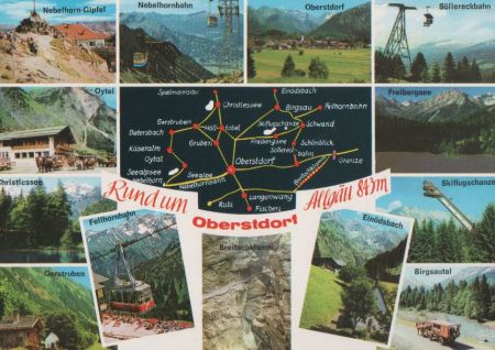 Oberstdorf - u.a. Christlessee - ca. 1990 Oberstdorf - u.a. Christlessee - ca. 1990