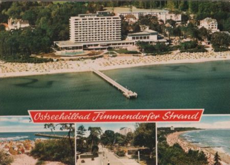 Timmendorfer Strand - mit 4 Bildern - 1973 Timmendorfer Strand - mit 4 Bildern - 1973