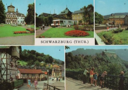 Schwarzburg - u.a. Kaisersaalgebäude - 1976 Schwarzburg - u.a. Kaisersaalgebäude - 1976