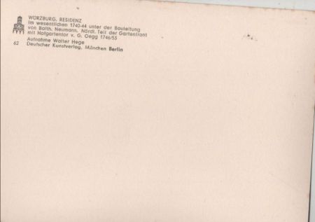 Würzburg - Residenz