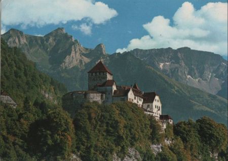 Liechtenstein - Vaduz - Schloss - 1969 Liechtenstein - Vaduz - Schloss - 1969