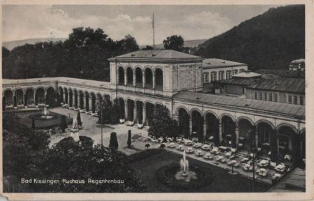 Bad Kissingen - Kurhaus Regentenbau - ca. 1935 Bad Kissingen - Kurhaus Regentenbau - ca. 1935