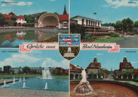 Bad Nauheim - u.a. Trinkkuranlagen - 1966 Bad Nauheim - u.a. Trinkkuranlagen - 1966