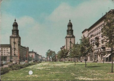 Berlin-Friedrichshain, Frankfurter Tor - 1968 Berlin-Friedrichshain, Frankfurter Tor - 1968