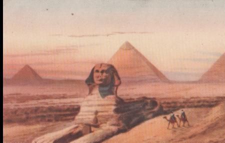 Ägypten - Sphinx - ca. 1965 Ägypten - Sphinx - ca. 1965