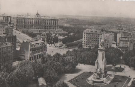 Spanien - Madrid - Spain Square - 1953 Spanien - Madrid - Spain Square - 1953