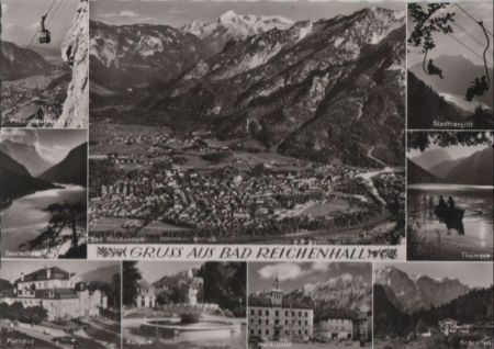 Bad Reichenhall - u.a. Kurhaus - ca. 1960 Bad Reichenhall - u.a. Kurhaus - ca. 1960