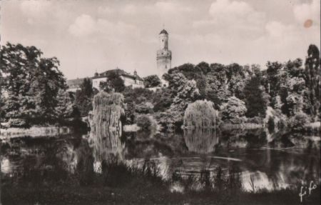Bad Homburg - Schloß mit Schloßweiher - 1965 Bad Homburg - Schloß mit Schloßweiher - 1965