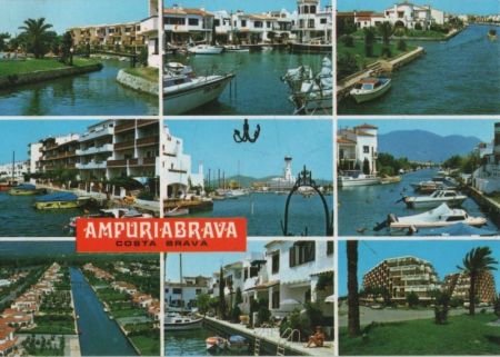 Spanien - Ampuriabrava - ca. 1980 Spanien - Ampuriabrava - ca. 1980