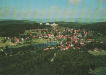 Hahnenklee (OT von Goslar) - mit Bockswiese - ca. 1980 Hahnenklee (OT von Goslar) - mit Bockswiese - ca. 1980