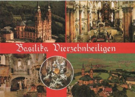 Bad Staffelstein, Vierzehnheiligen - Basilika - ca. 1980 Bad Staffelstein, Vierzehnheiligen - Basilika - ca. 1980